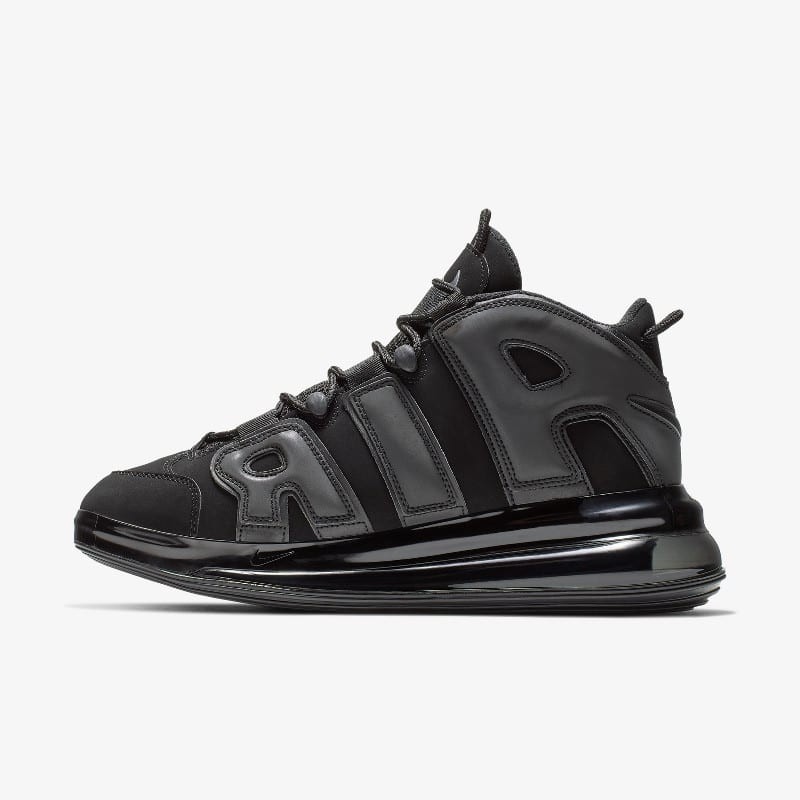 Nike Air More Uptempo 720 Black BQ7668 001 Grailify